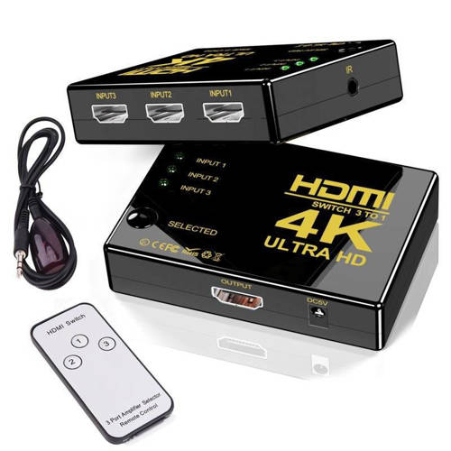 HD-4K | Active HDMI splitter | 1.4b | 3D | 4K | Switch, splitter, splitter