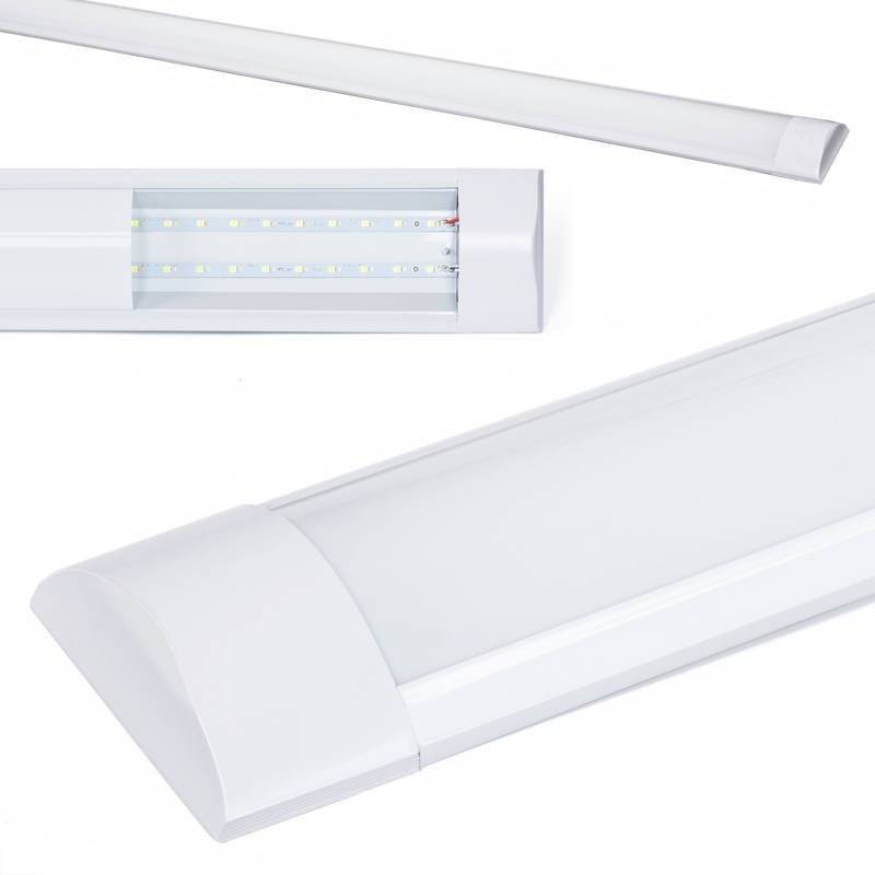 IFX-28W-900 | Lichtleiste 90 cm mit Integrierte LED Röhrenlampe 28W |  Deckenleuchten Panel zu garagenbeleuchtung | INTERLOOK