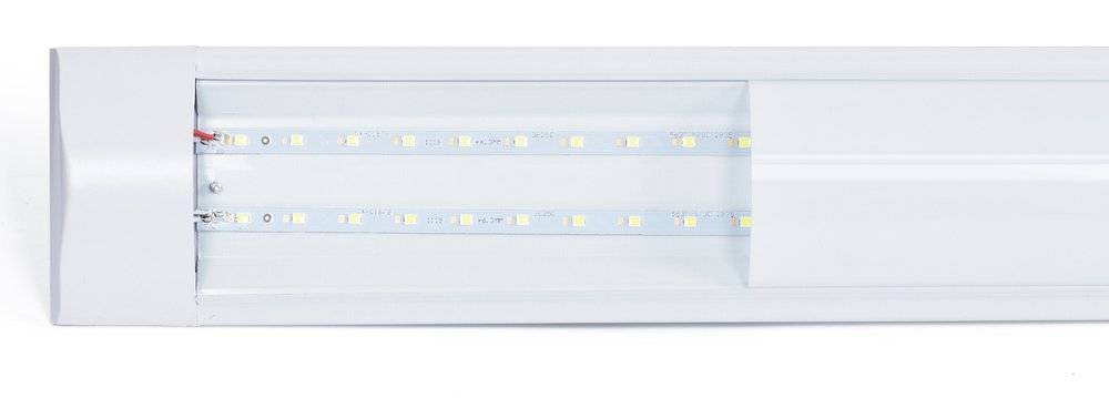 IFX-28W-900 | Lichtleiste 90 cm mit Integrierte LED Röhrenlampe 28W |  Deckenleuchten Panel zu garagenbeleuchtung | INTERLOOK