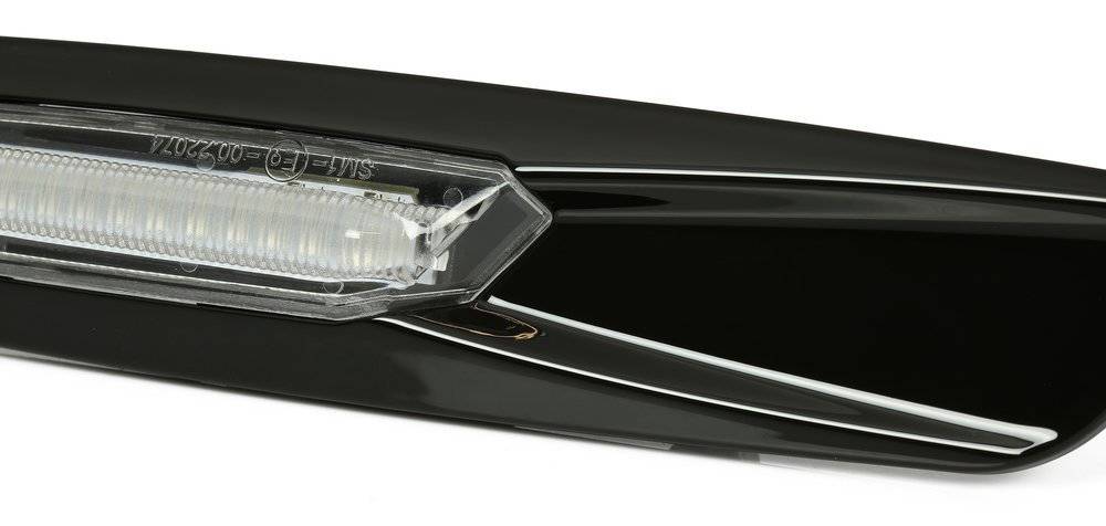 PLCBD004B, LED-Seitenblinker, Frontfender, Kompatibel mit BMW E90 E91  E92 E93, E60 E61, F10, E81 E82 E87 E88, 2 Stück